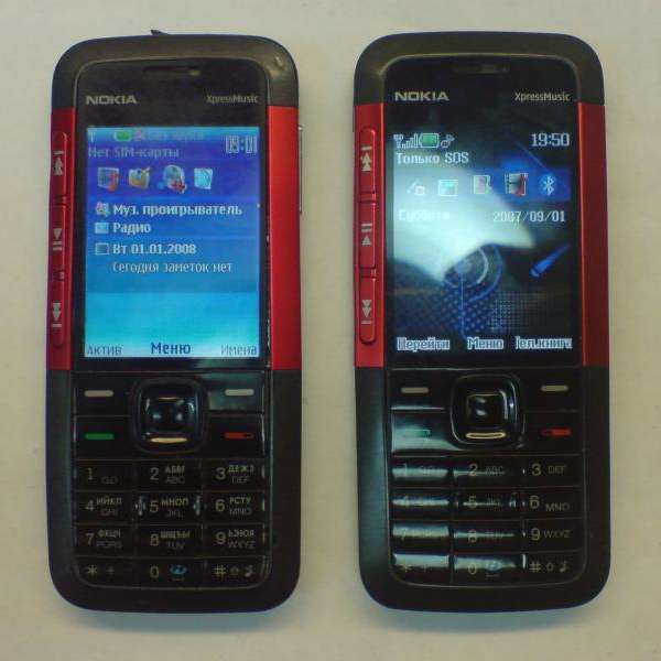 Nokia 5310 XpressMusic, оригинальный аппарат и копия (подделка)